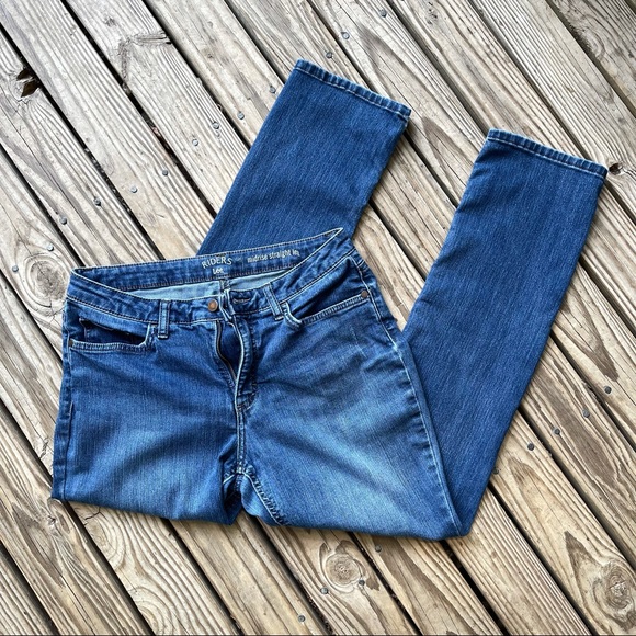 Riders by Lee Denim - Riders by Lee Midrise Straight Leg Jeans 10M